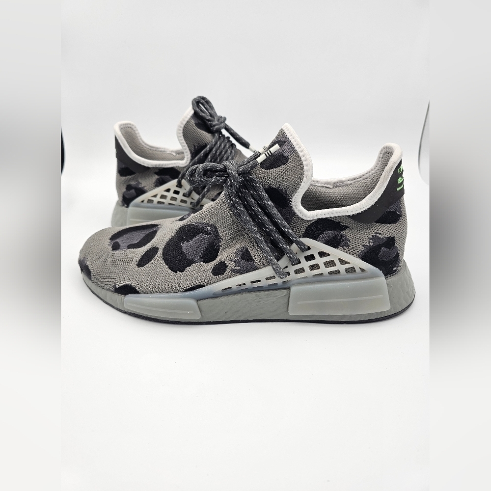 adidas Black and Gray Sneakers with Futuristic Design